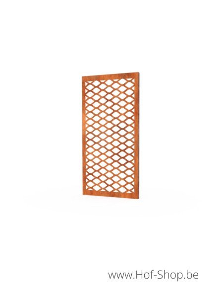 Gerofence Comb 100 x 5 x 180 cm - Schutting Geroba in cortenstaal