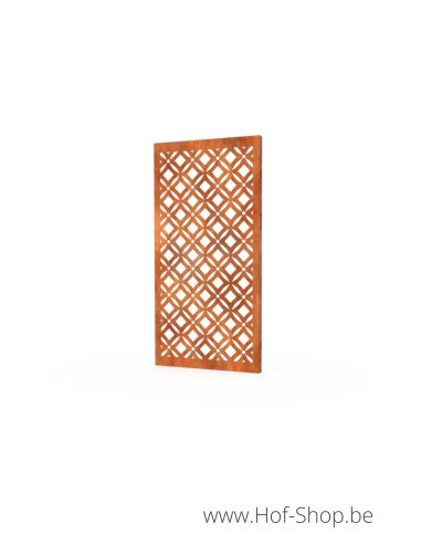 Gerofence Royale 100 x 5 x 180 cm - Clôtures en acier Corten Geroba