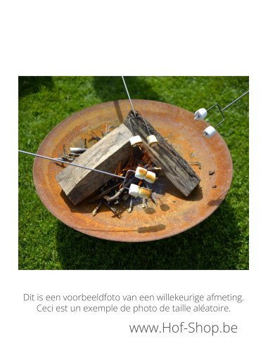 Diablo 80 x 10,7 cm - Vuurschaal Geroba cortenstaal