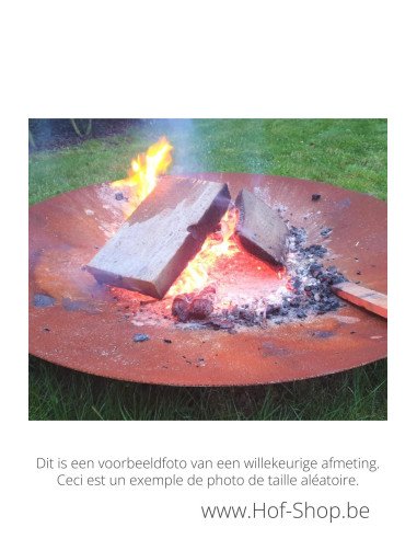 Diablo 80 x 10,7 cm - Brasero Geroba en acier corten