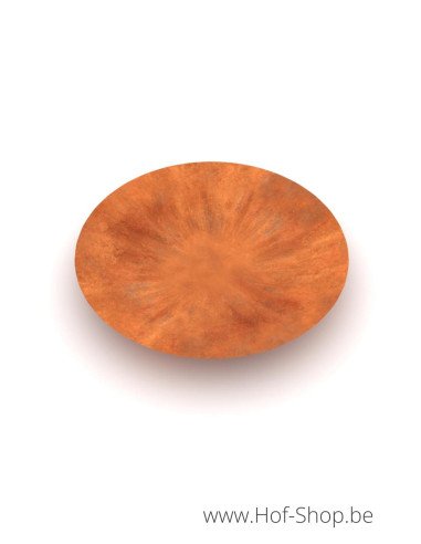 Diablo 80 x 10,7 cm - Brasero Geroba en acier corten