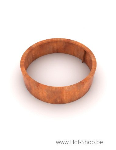 Roedg 150 x 29 cm - Cercles d’Arbre Geroba en acier corten