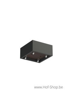 Carrez sur roulettes 80 x 80 x 40 cm - Jardinière Adezz en polyester