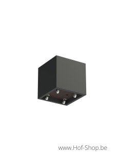 Carrez sur roulettes 70 x 70 x 70 cm - Jardinière Adezz en polyester