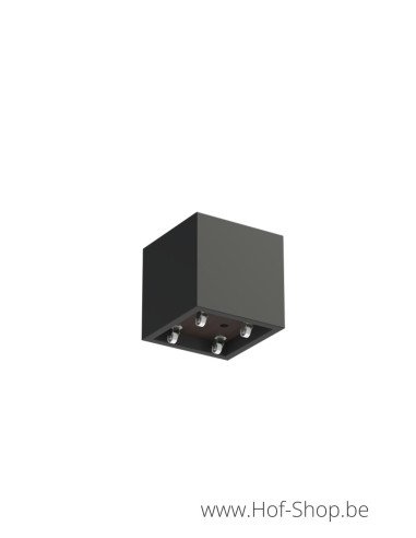 Carrez sur roulettes 60 x 60 x 60 cm - Jardinière Adezz en polyester