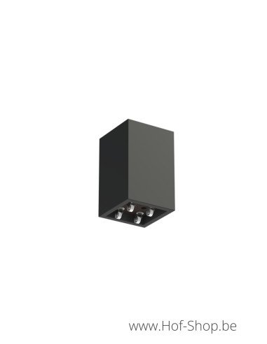 Carrez sur roulettes 50 x 50 x 80 cm - Jardinière Adezz en polyester