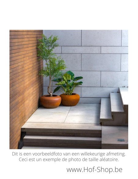 Onyx 98 x 53 cm - Adezz Plantenbak in cortenstaal