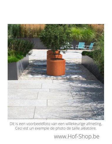 Topic 100 x 80 cm - Jardinière Adezz en acier Corten