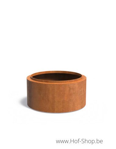 Topic 120 x 60 cm - Jardinière Adezz en acier Corten