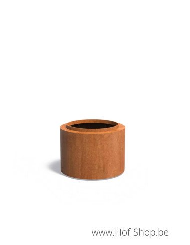 Topic 80 x 60 cm - Jardinière Adezz en acier Corten