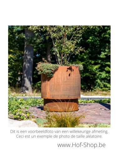 Extend 70 x 110 cm - Jardinière Adezz en acier Corten