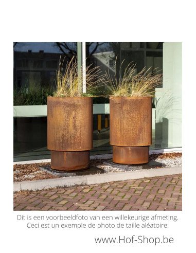 Extend 100 x 75 cm - Jardinière Adezz en acier Corten