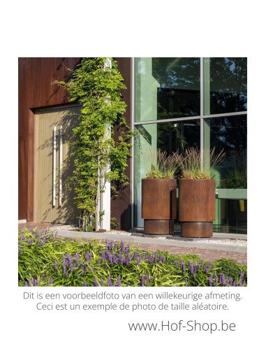 Extend 100 x 75 cm - Jardinière Adezz en acier Corten