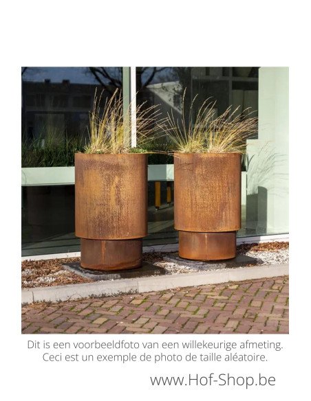 Extend 120 x 60 cm - Jardinière Adezz en acier Corten