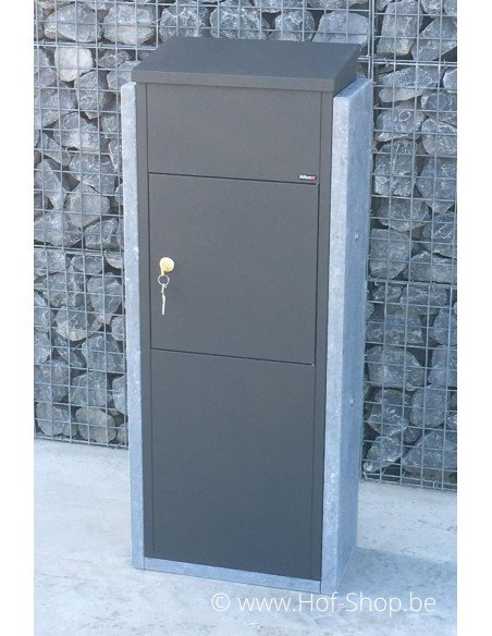 Torino Big Parcel Front Door anthracite - boîte à colis VASP en pierre blue