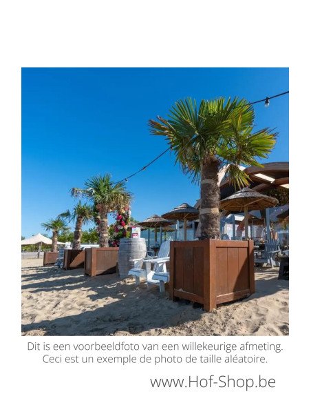 York 80 x 80 x 80 cm - Jardinière Adezz en acier Corten