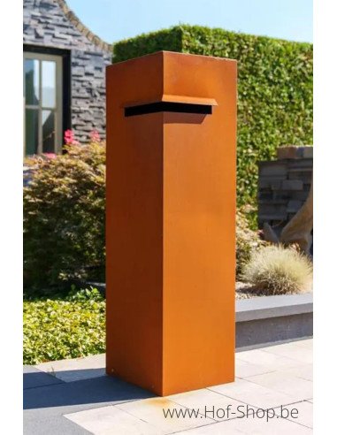 Ivar - boîte aux lettres en acier corten Adezz