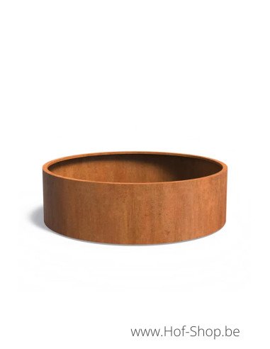 Circum 200 x 60 cm - Jardinière Adezz en acier Corten