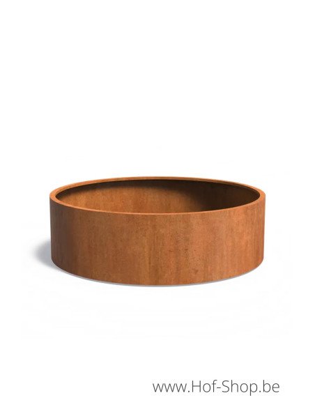 Circum 200 x 60 cm - Jardinière Adezz en acier Corten