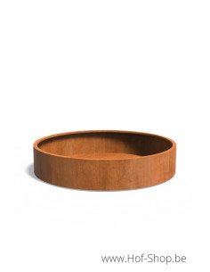 Circum 200 x 40 cm - Jardinière Adezz en acier Corten