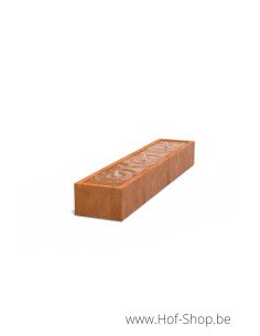 Table d'eau 300 x 60 x 40 cm - Adezz Table d'eau en acier corten