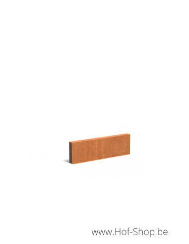 Mur 200 x 15 x 60 cm - Mur Adezz en acier corten