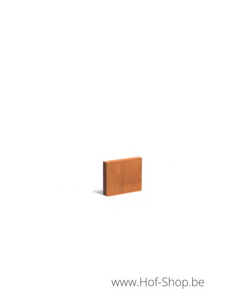 Mur 100 x 15 x 80 cm - Mur Adezz en acier corten