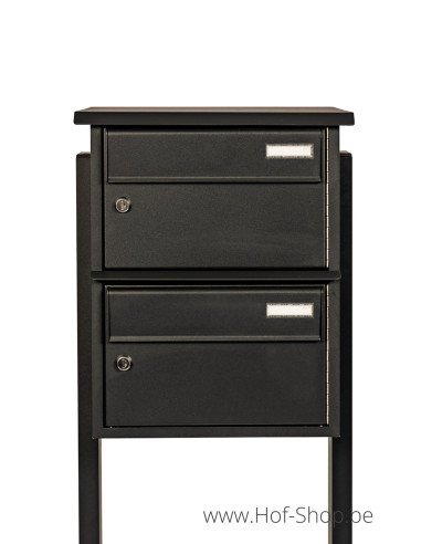 F21 multibox Front Door - Boîte aux lettres multiple Larob en aluminium