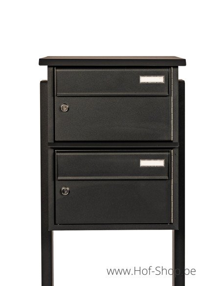 F21 multibox Front Door - Boîte aux lettres multiple Larob en aluminium