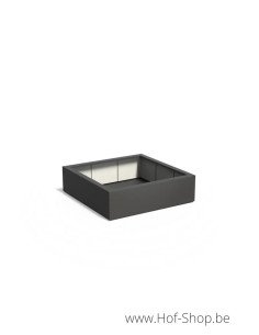 Carrez 140 x 140 x 40 cm - Jardinière Adezz en polyester