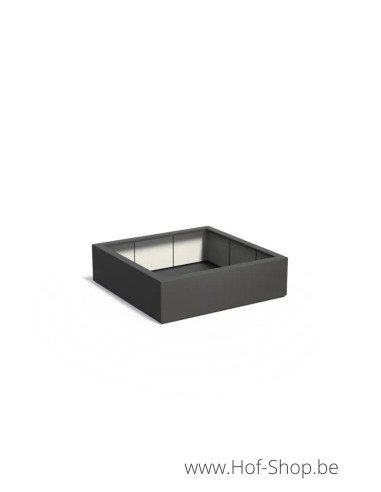Carrez 140 x 140 x 40 cm - Jardinière Adezz en polyester
