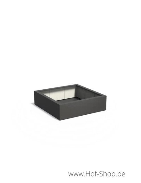 Carrez 140 x 140 x 40 cm - Jardinière Adezz en polyester