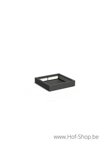 Carrez 100 x 100 x 20 cm - Jardinière Adezz en polyester