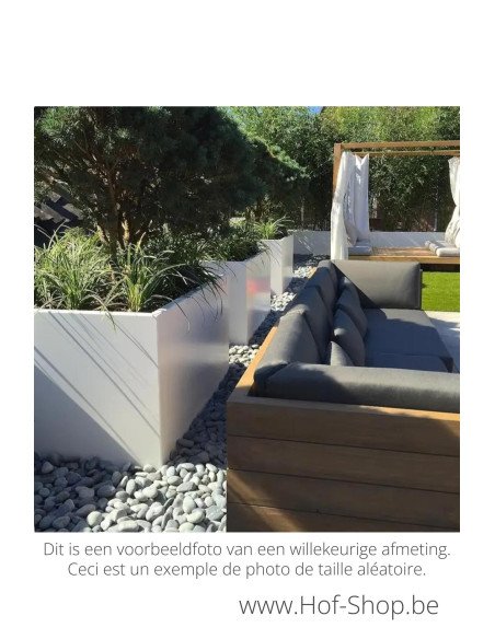 Carrez 300 x 50 x 60 cm - Jardinière Adezz en aluminium