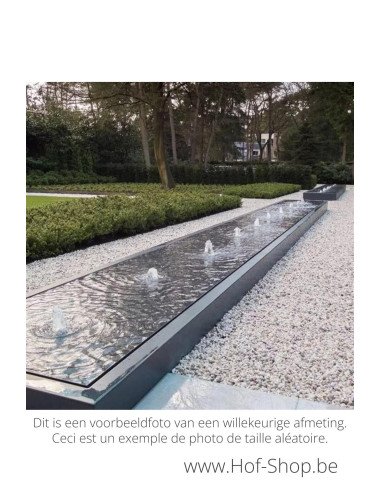 Watertafel 60 x 60 x 40 cm - watertafel Adezz aluminium