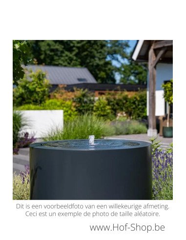 Watertafel 145 x 75 cm - watertafel Adezz aluminium