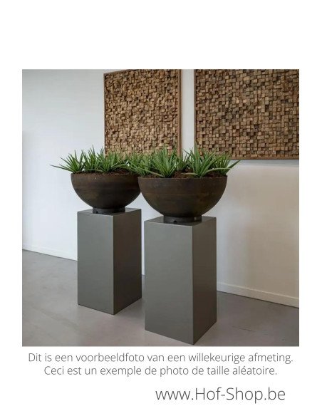 Socle 300 x 40 x 40 cm - socle aluminium