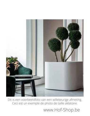 Tonic 100 x 100 x 80 cm - Adezz Plantenbak in aluminium