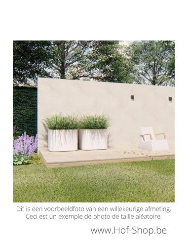 Tonic 100 x 100 x 80 cm - Adezz Plantenbak in aluminium