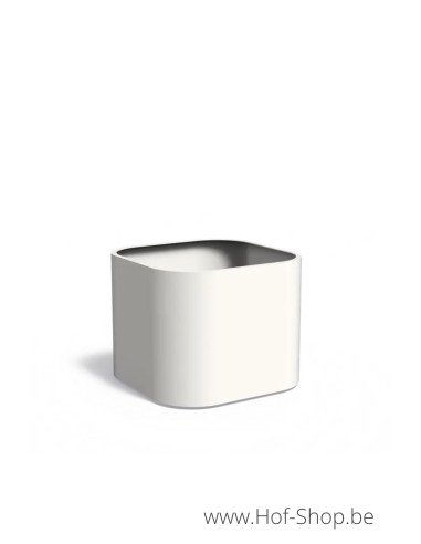 Tonic 90 x 90 x 80 cm - Jardinière Adezz en aluminium