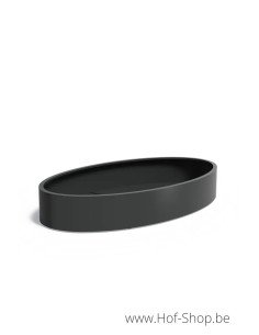 Ellipse 280 x 160 x 40 cm - Jardinière Adezz en aluminium