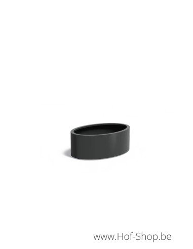 Ellipse 120 x 80 x 40 cm - Jardinière Adezz en aluminium