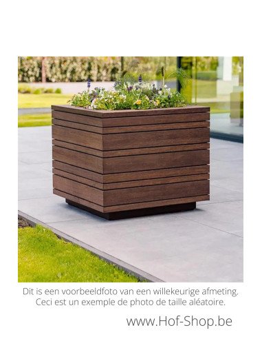 Bandu 80 x 80 x 85 cm - Jardinière Adezz en bois dur