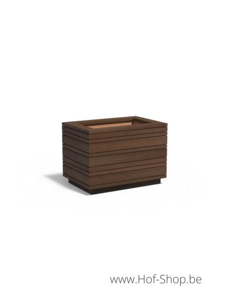 Bandu 120 x 80 x 85 cm - Jardinière Adezz en bois dur