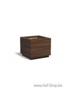 Bandu 100 x 100 x 85 cm - Adezz Plantenbak in hardhout