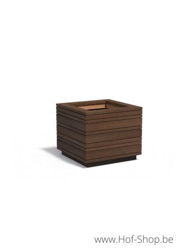 Bandu 100 x 100 x 85 cm - Adezz Plantenbak in hardhout