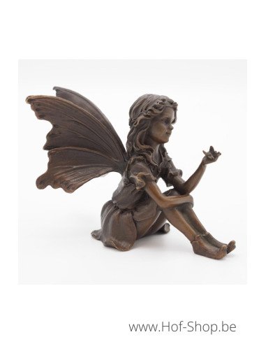 Femme assise - statue en bronze (AN1065BR-B)