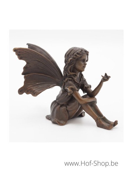 Femme assise - statue en bronze (AN1065BR-B)