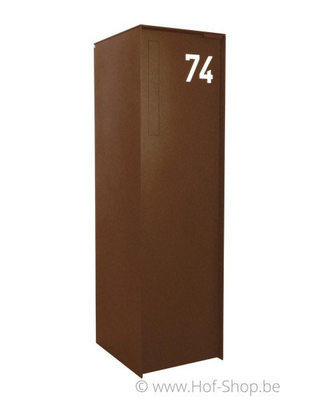 Fenix Top Large avec une couleur de votre choix - boîte à colis eSafe aluminium