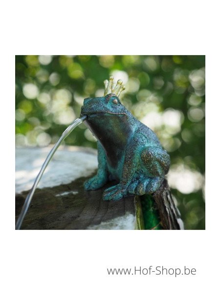 Grenouille - statue en bronze (AN1382BR-V-F)